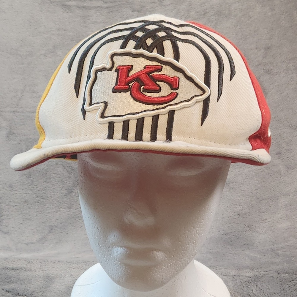 Kansas City Chiefs Hat 2019 NFL Draft On-Stage Football New Era 59FIFTY Fitted